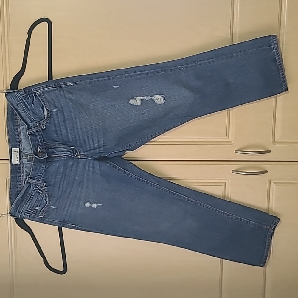 Distressed Denim. 100% Cotton